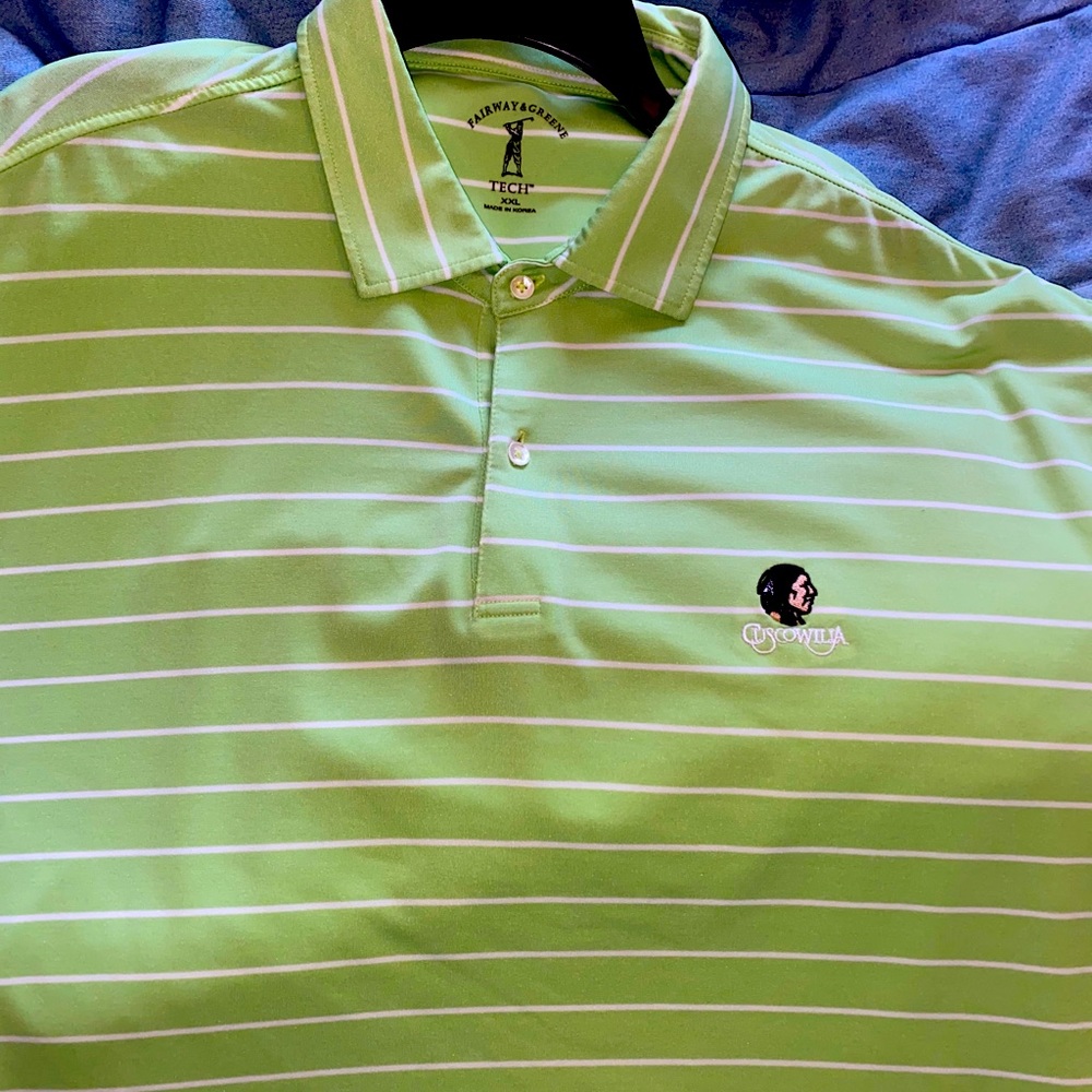 Cuscowilla golf course polo. New.